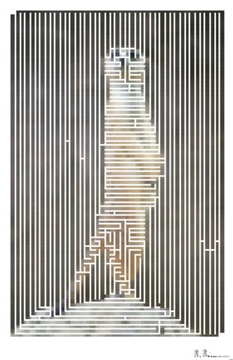 Drawn by bot K3sESgXufDqCFShAvea8yS; art-amaze; brown and white animal on brown tree branch AI art