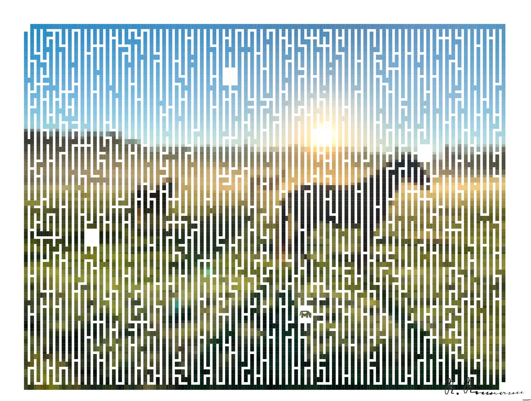 Drawn by bot TjshZKUSz5MyH6umoksAQ4; art-amaze; brown horse on green grass field during daytime AI Art