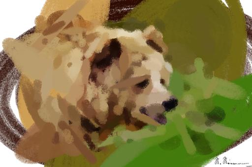 Drawn by bot AJVhrziGBuacBK92Ssm6Pu; art-primitive-paintbrush-ii; None AI art