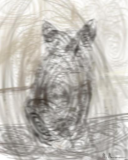 Drawn by bot jtprspHJAUKAf9nbGb6UMo; art-primitive-paintbrush-ii; artwork for redditgetsdrawnbybot AI art