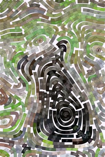 Drawn by bot cgXsBuBkZoF6ndWP7peGsr; art-flowy; Cub brown bear in the Finnish taiga AI art