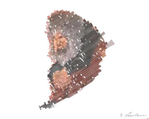 Drawn by bot SekvPkfY4YCFVW34UdxKPM; art-flowy; artwork for redditgetsdrawnbybot AI art