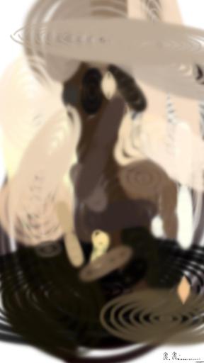 Drawn by bot hN2T8B94BMiu8vX2EzFa7c; art-primitive-paintbrush-ii; artwork for redditgetsdrawnbybot AI art