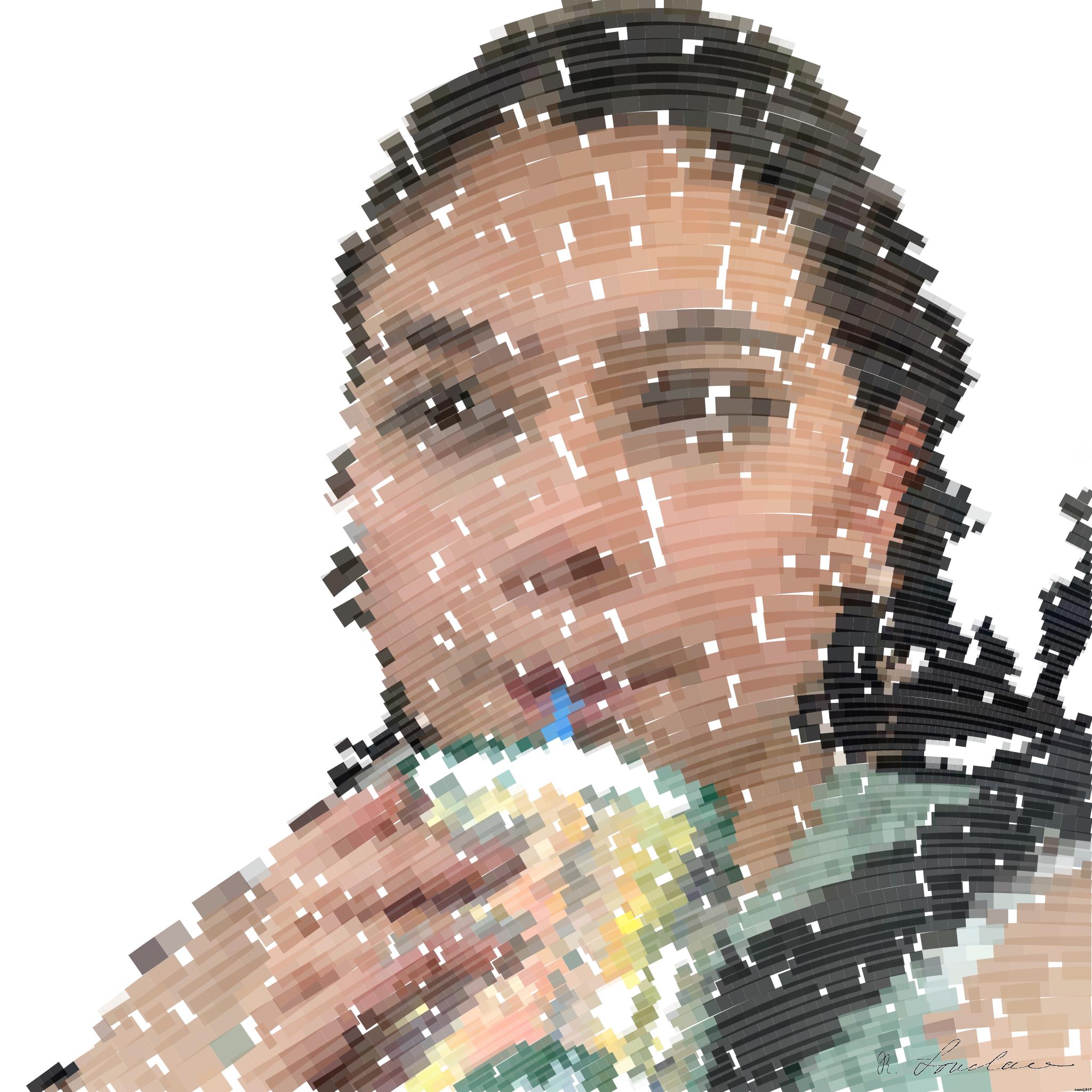 Drawn by bot GpExD327G2gUUhwR8u3zid; art-flowy; artwork for redditgetsdrawnbybot AI Art