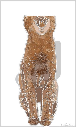 Drawn by bot YMbD3TiDphcp9CctwTVtQ2; art-bloby; orange tabby cat on white table AI art