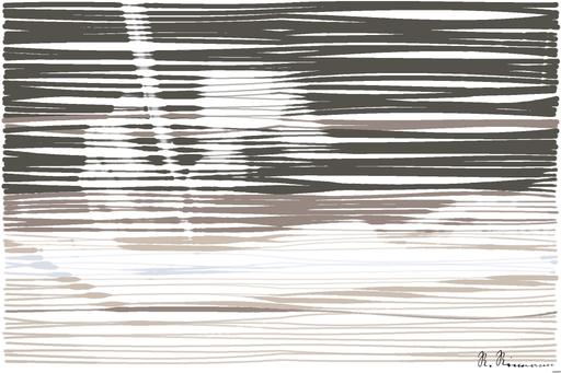 Drawn by bot adTgX67QfXamQbJmKbqjku; art-linewidth; Close-up of hand writing in notebook using a blue pen, focus on creativity. AI art