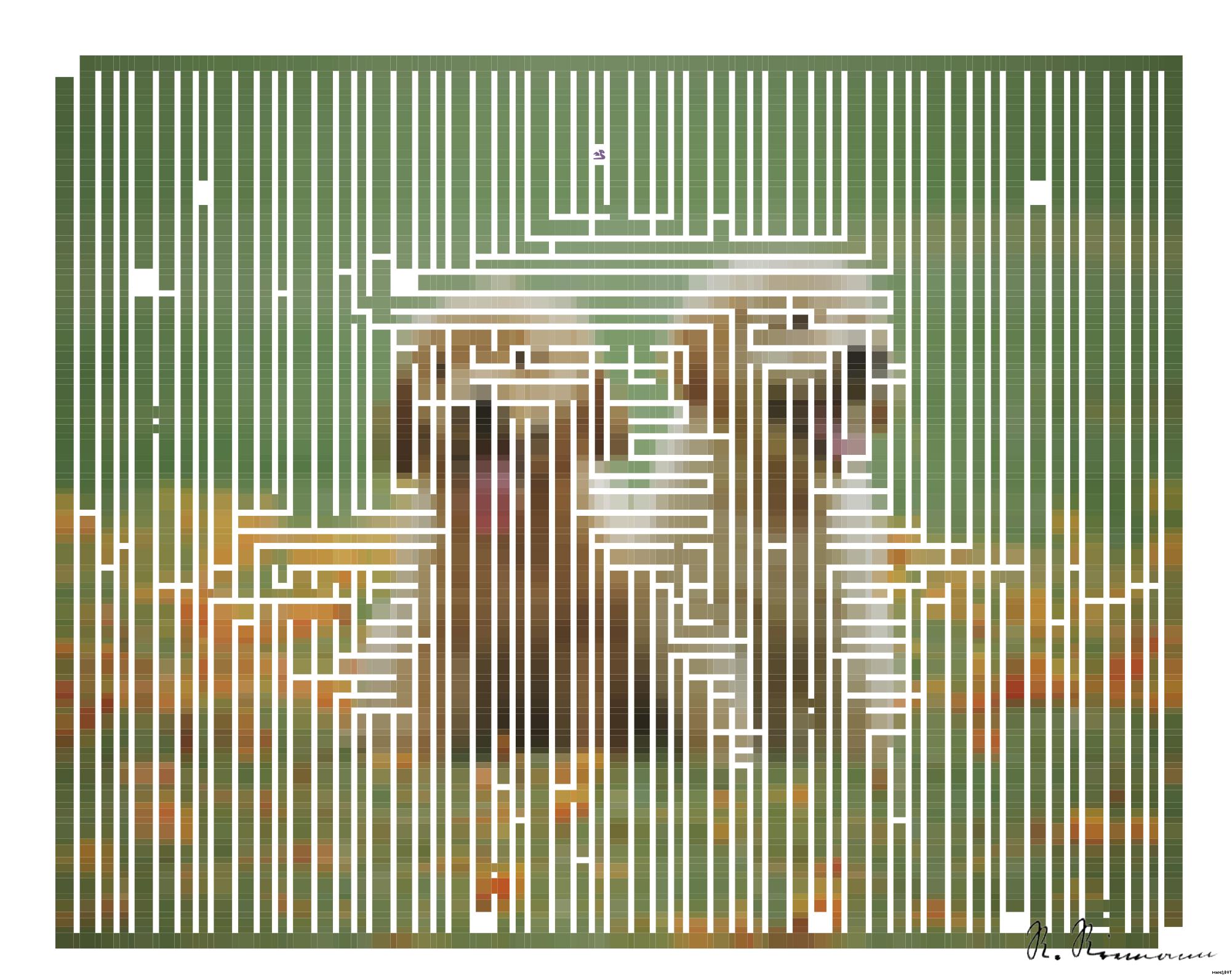 Drawn by bot oRfE4v2wvQeHmKaiH7xQb9; art-amaze; Adorable golden retriever puppies sitting in a field of flowers, enjoying a sunny day. AI Art