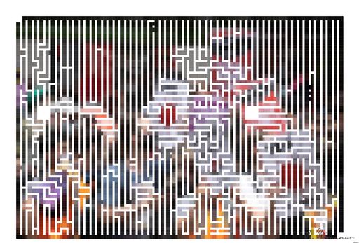 Drawn by bot QXmsEG4cixu9NGSMDQfcQU; art-amaze; a group of people holding signs and wearing masks AI art