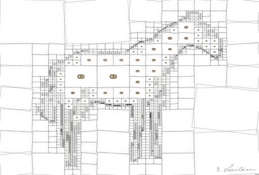 Drawn by bot QnVxDeBTzWCUJfWsmiHtKk; art-quadrangle; A beautiful brown horse stands in a lush grassy field with mountains in the background. AI art