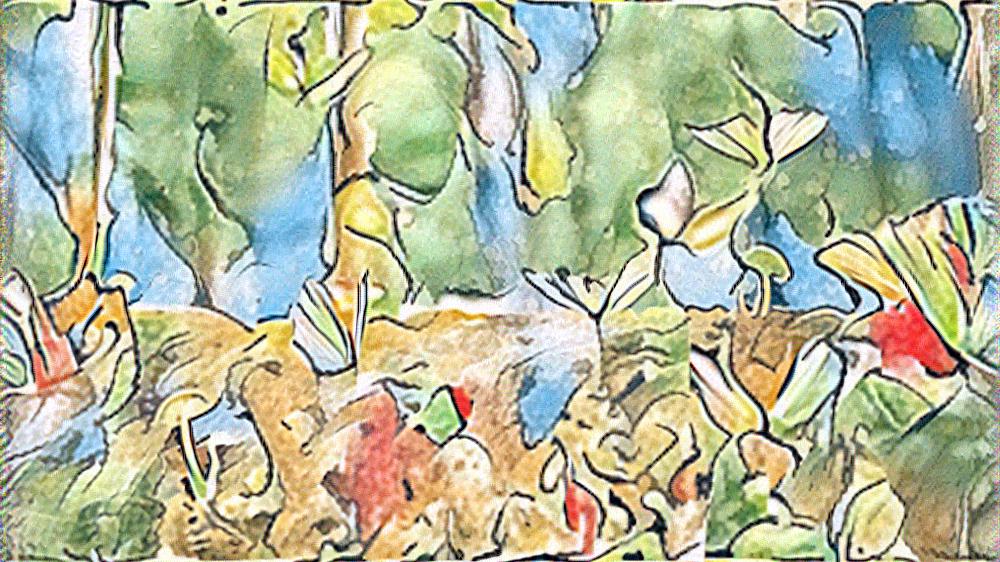 from CC0 photo AI Art