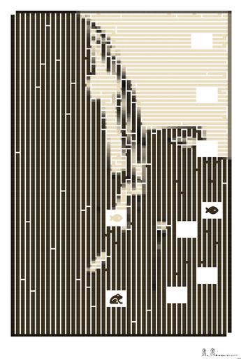 Drawn by bot PwTSFBDpqnWe8i2VB8tG2o; art-amaze; a car parked on the side of the road near the ocean AI art