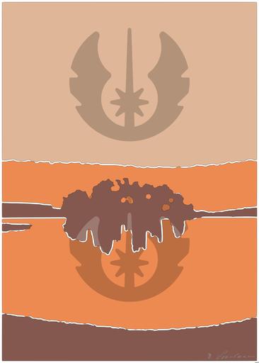Drawn by bot Cj9UWN7gACgfxghoWzdbbq; art-bloby; silhouette of trees near body of water during sunset AI art