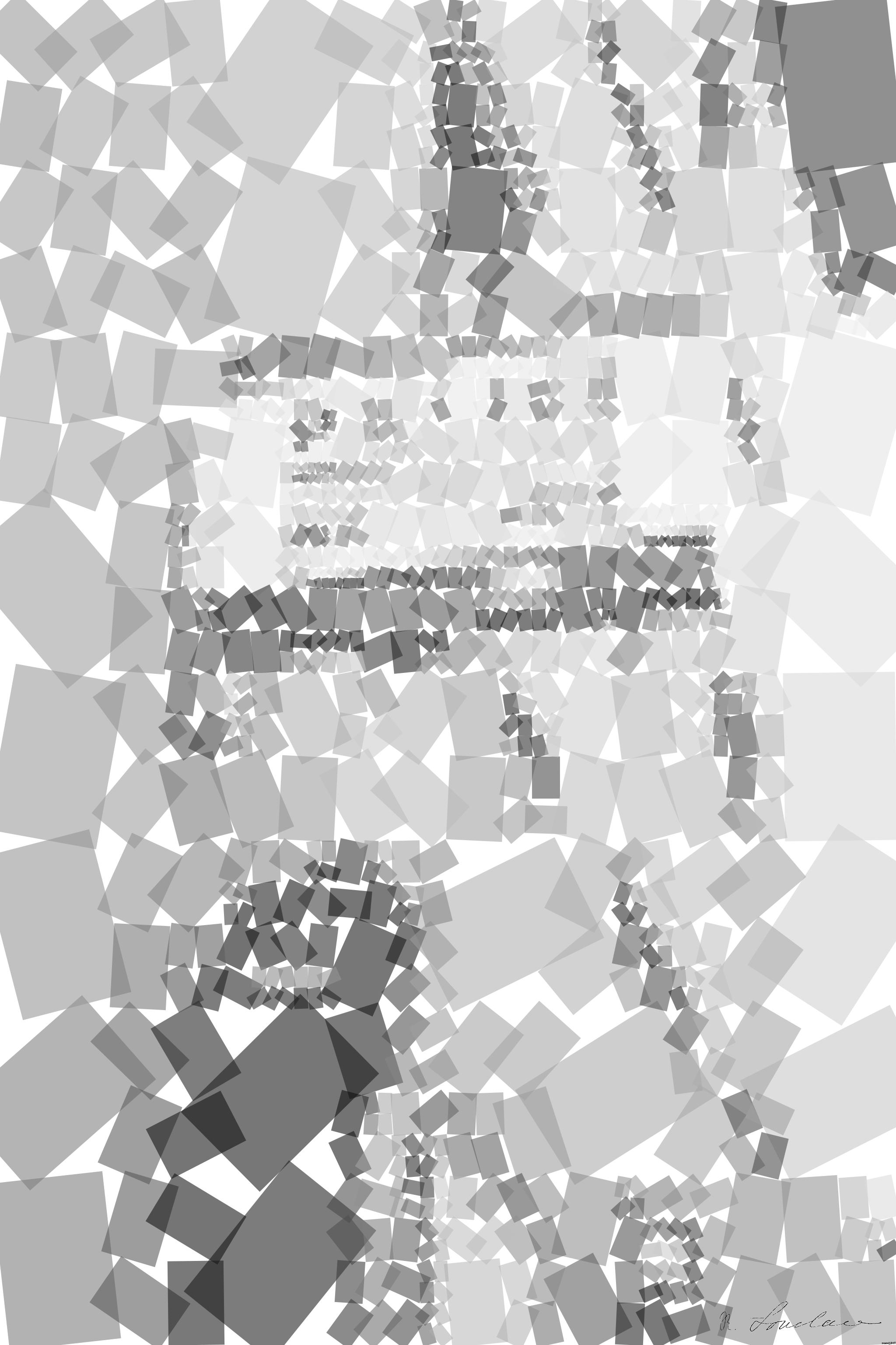 Drawn by bot 3v56ttFfXMQwRWBzQjbQaP; art-quadrangle; grayscale photo of woman in black shirt and pants jumping on the street AI Art