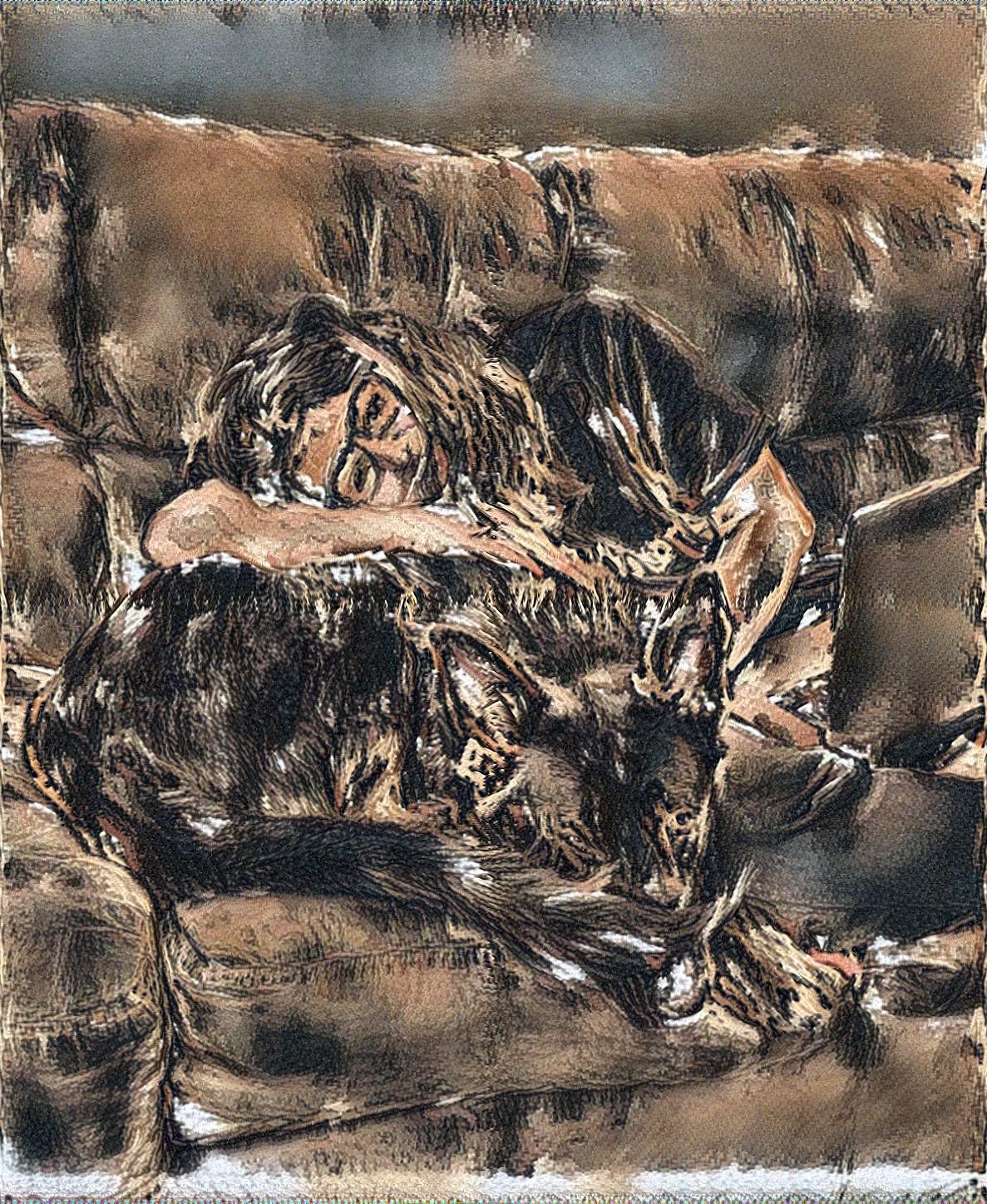 artwork for redditgetsdrawnbybot AI Art