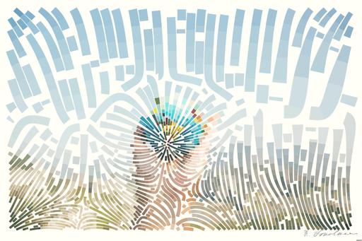 Drawn by bot KjKt6EyWcEvjBXmf9mJJXe; art-flowy; Hand holding a globe against a mountain background symbolizing travel and exploration. AI art