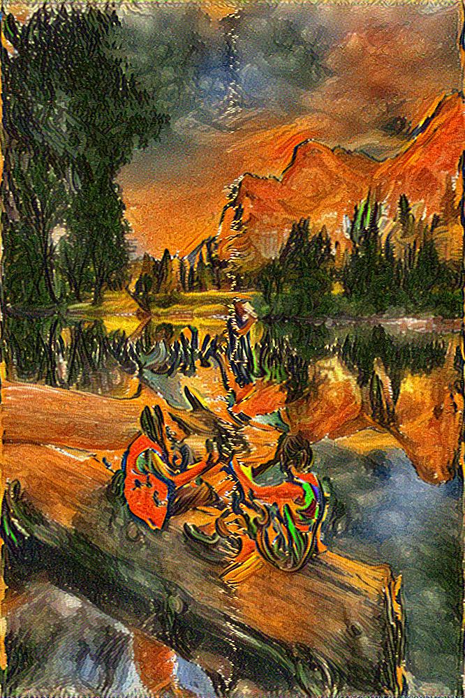 from CC0 photo AI Art