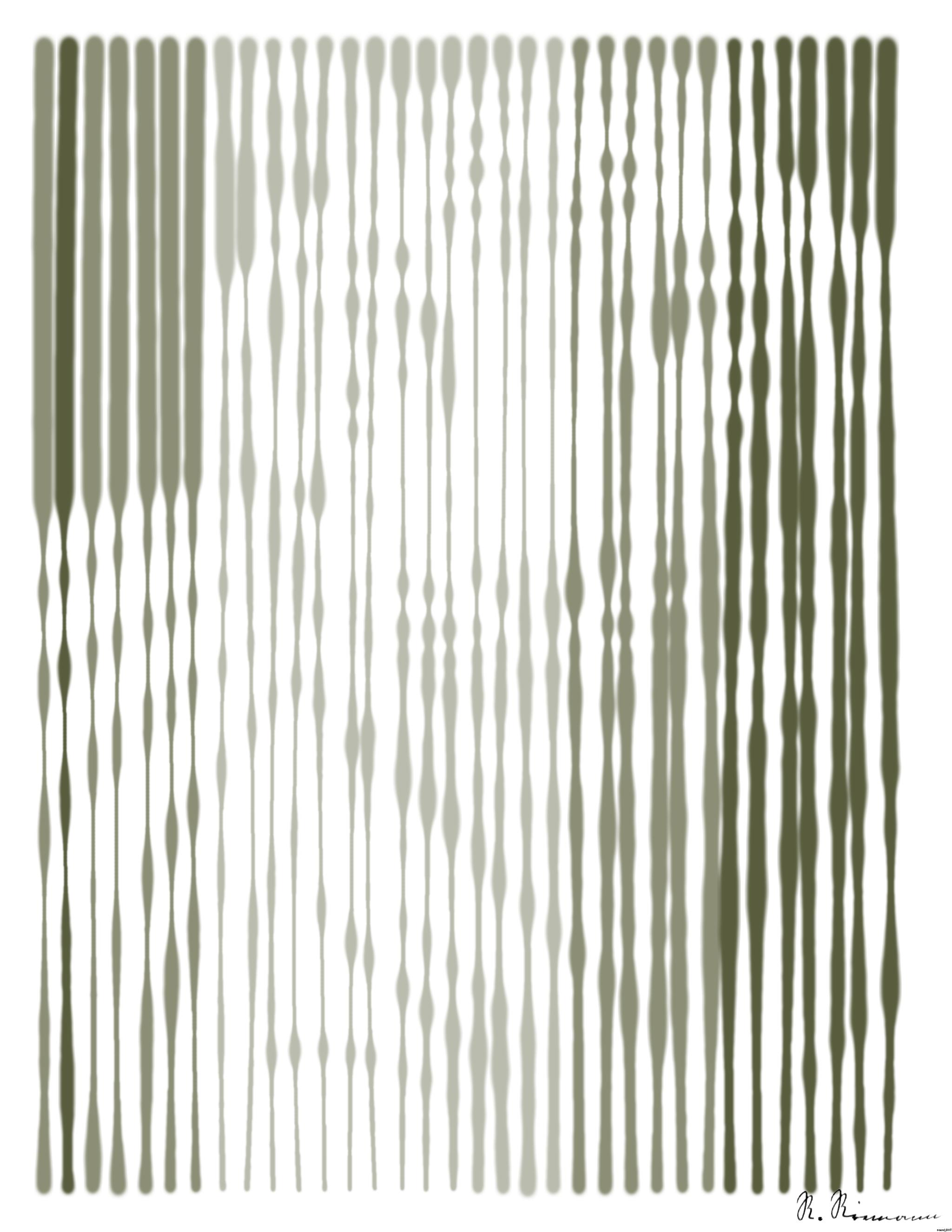 Drawn by bot jQhi7tXrquH5mj6B5reS2X; art-linewidth; a white tiger with blue eyes laying down AI Art