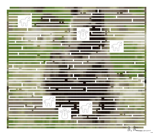 Drawn by bot hn9edHWf7iPyJfyNkvRxQZ; art-amaze; Funny bear cub sits on the ground in the forest. Summer. Finland. AI art