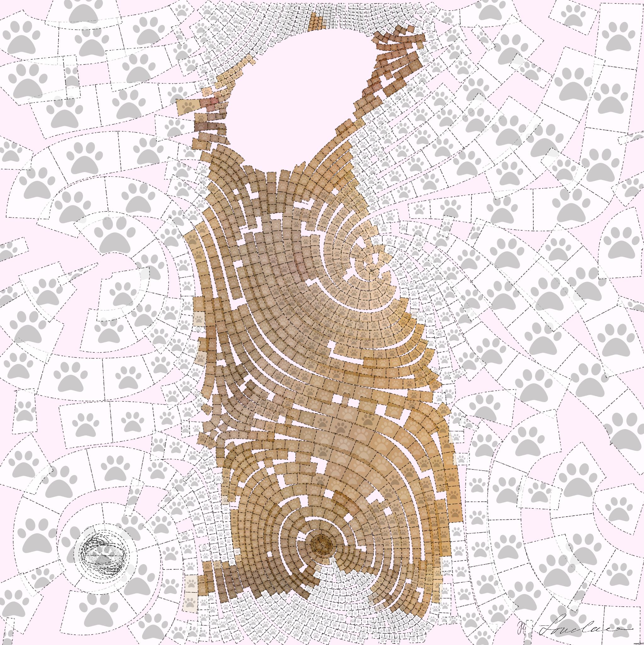 Drawn from photo on Pixabay: None AI Art