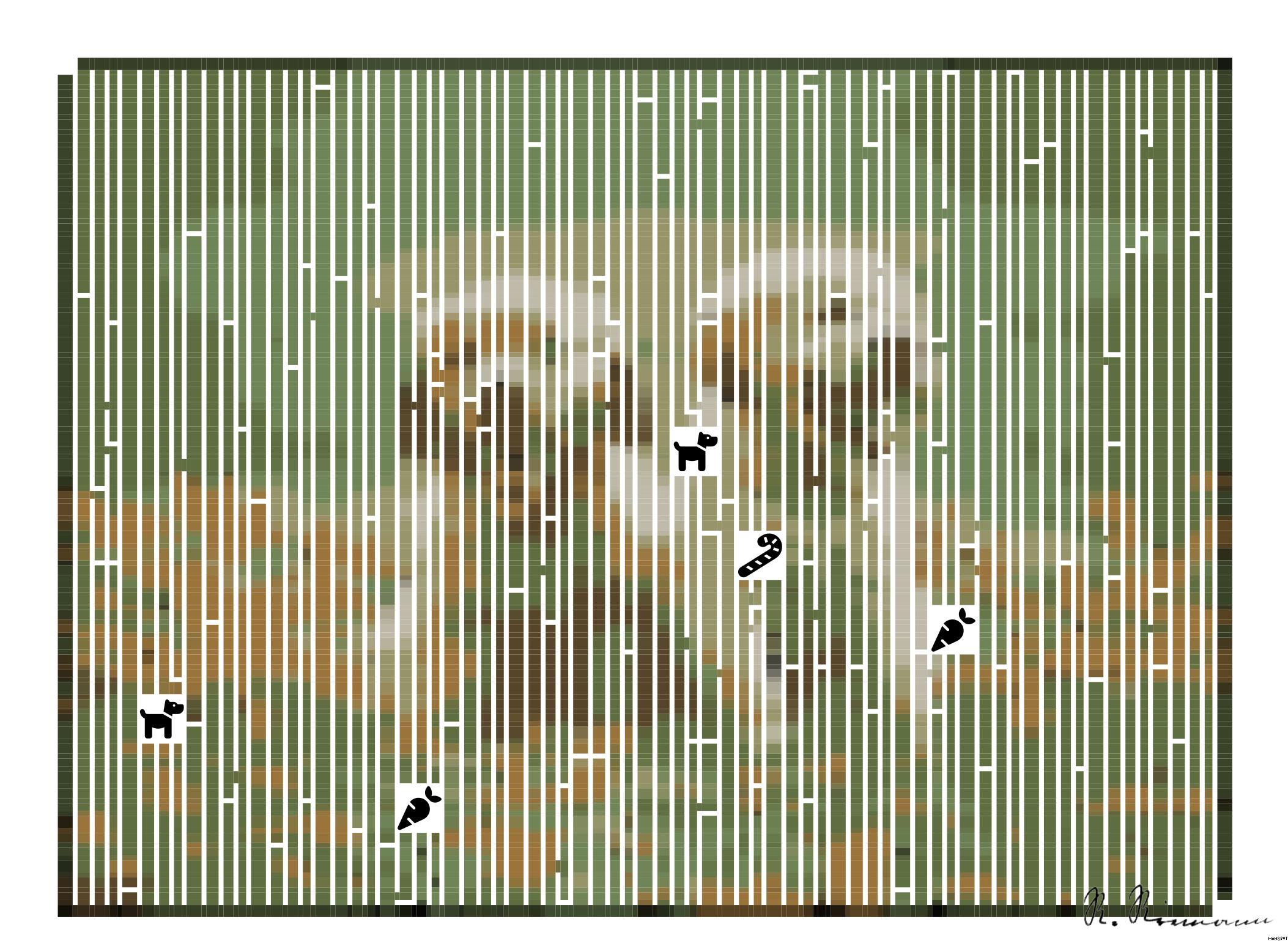 Drawn by bot UoW9DW9nB3iXfjYjbEsixg; art-amaze; Adorable golden retriever puppies sitting in a field of flowers, enjoying a sunny day. AI Art