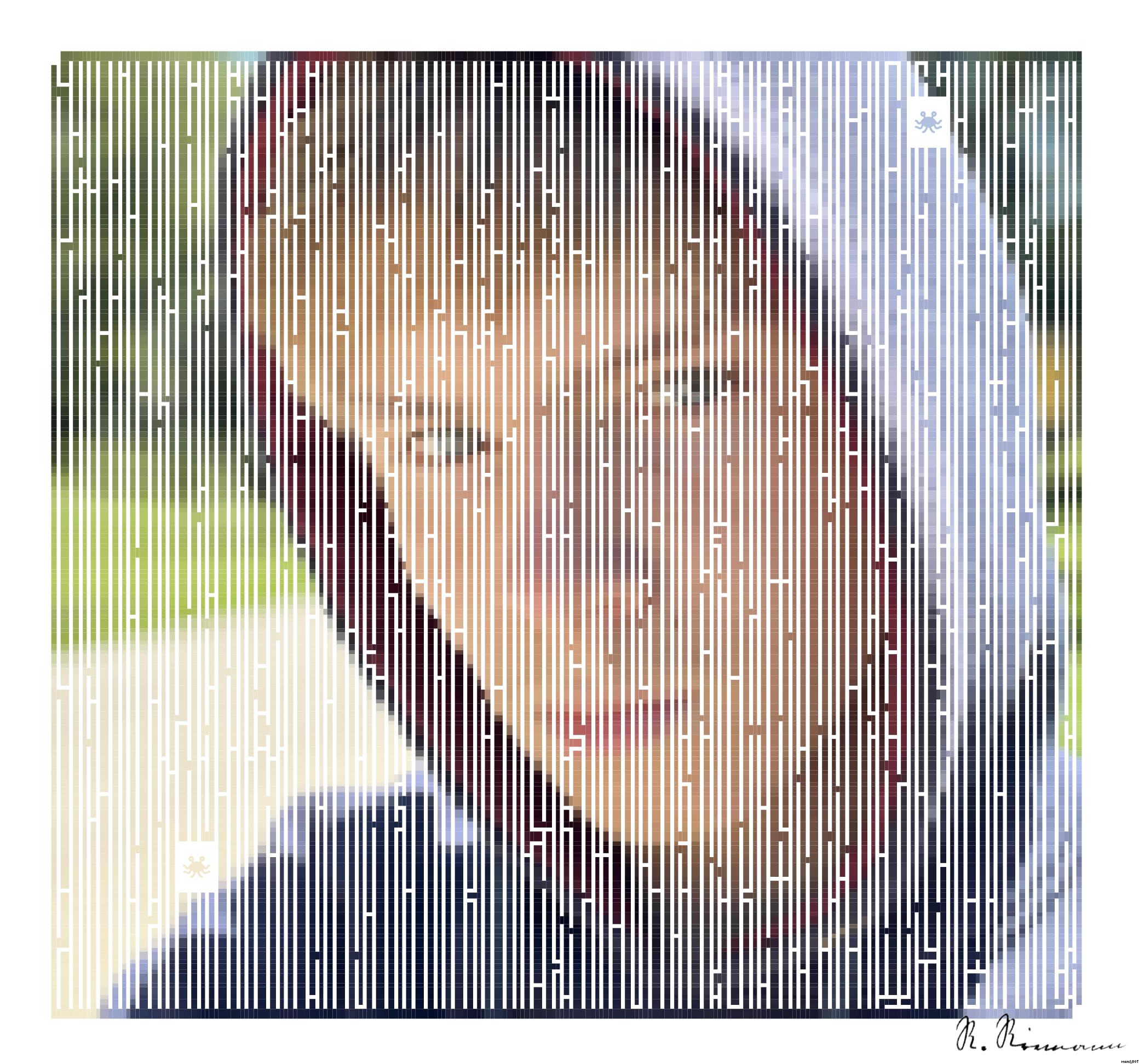 Drawn by bot 7ftFYLjayWFpm77VQpgEtC; art-amaze; artwork for redditgetsdrawnbybot AI Art