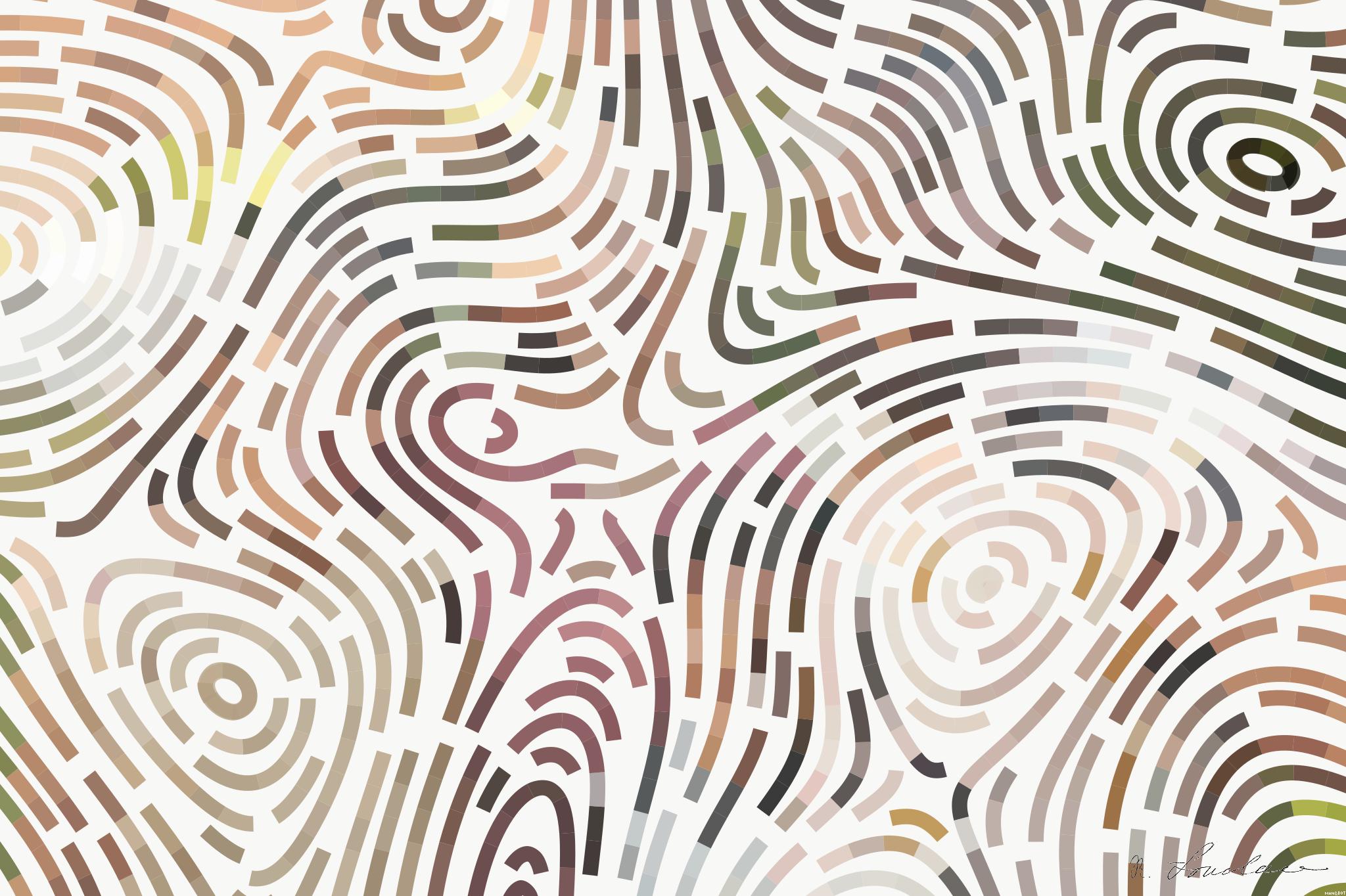 Drawn by bot T4yDtYhNjxKn795SLCuSVZ; art-flowy; Smiling multicultural family enjoying time together outdoors in their garden. AI Art