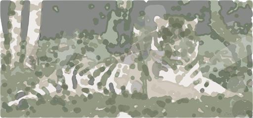Drawn by bot Fa82u7TY5D5KKHWnc4YbuU; art-bloby; brown and black tiger lying on ground AI art