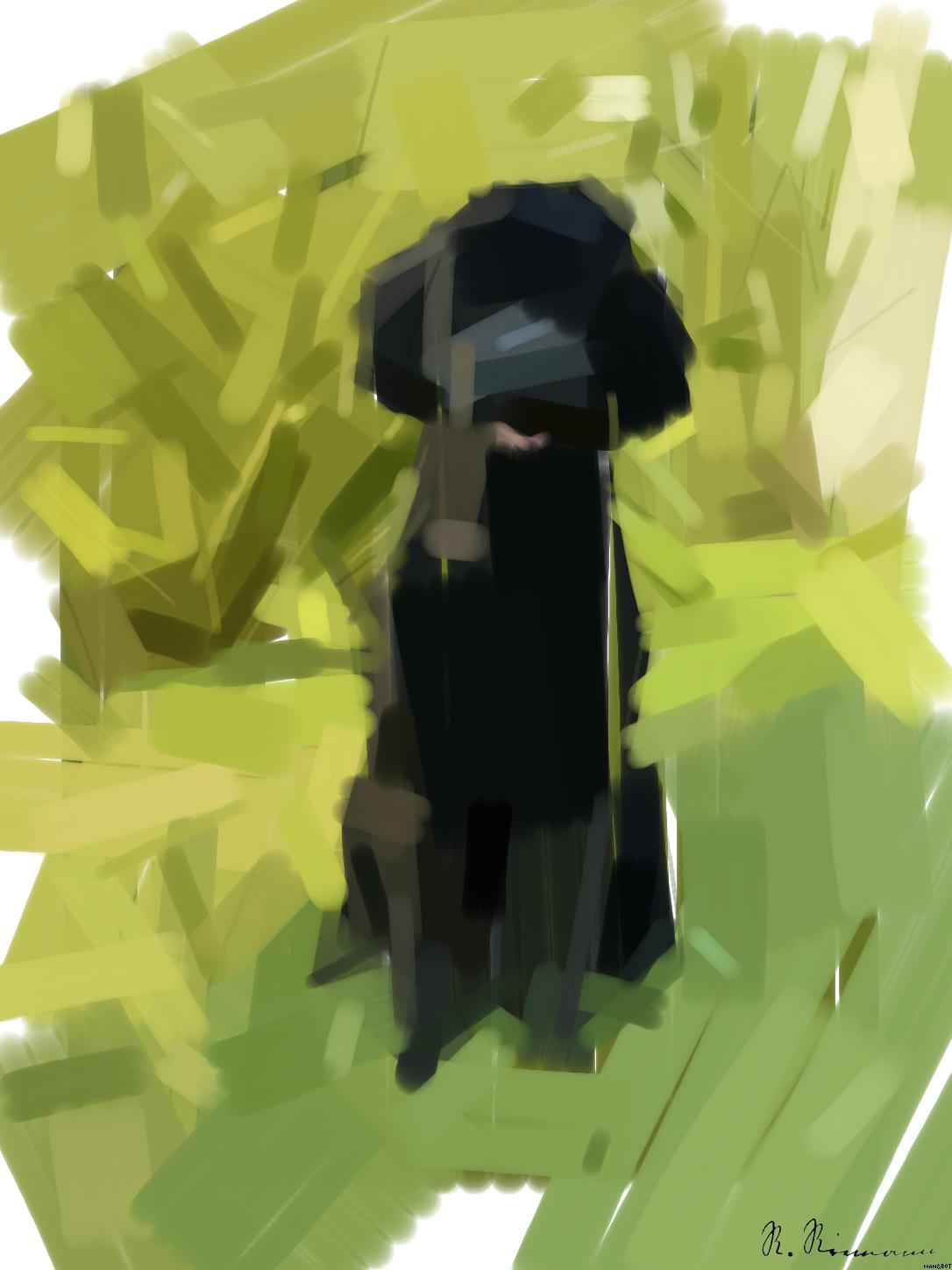 Drawn by bot oFxbVrY3kJ8GJ95BJxA7Gy; art-primitive-paintbrush-ii; artwork for redditgetsdrawnbybot AI Art