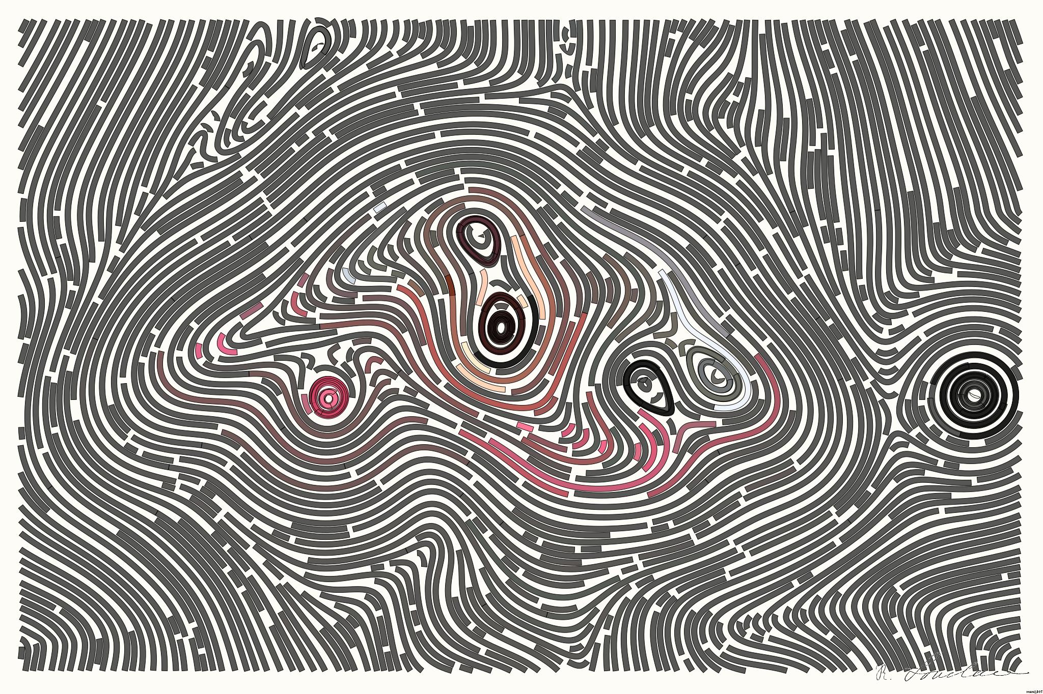 Drawn by bot mHkXTirBSdSaNEDZ9dHPjL; art-flowy; A spooky illuminated mask figure with a red hoodie in a dark setting, perfect for Halloween themes. AI Art