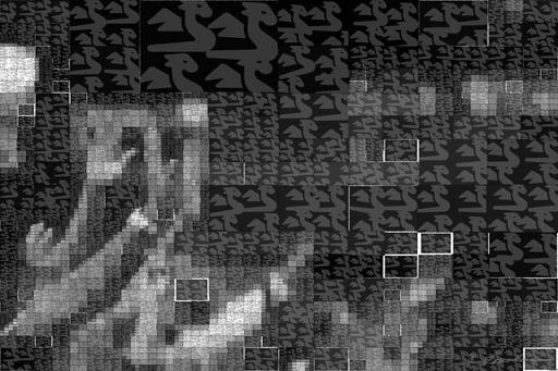 Drawn by bot HVGXhAPy8THTREK5yhtvWZ; art-quadrangle; Black and white image of audience with hands raised, capturing concert energy. AI art