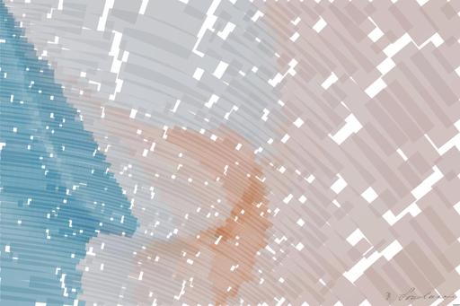 Drawn by bot oQuWgskKytEf9c2BASTvcT; art-flowy; a white and blue abstract background with curved lines AI art