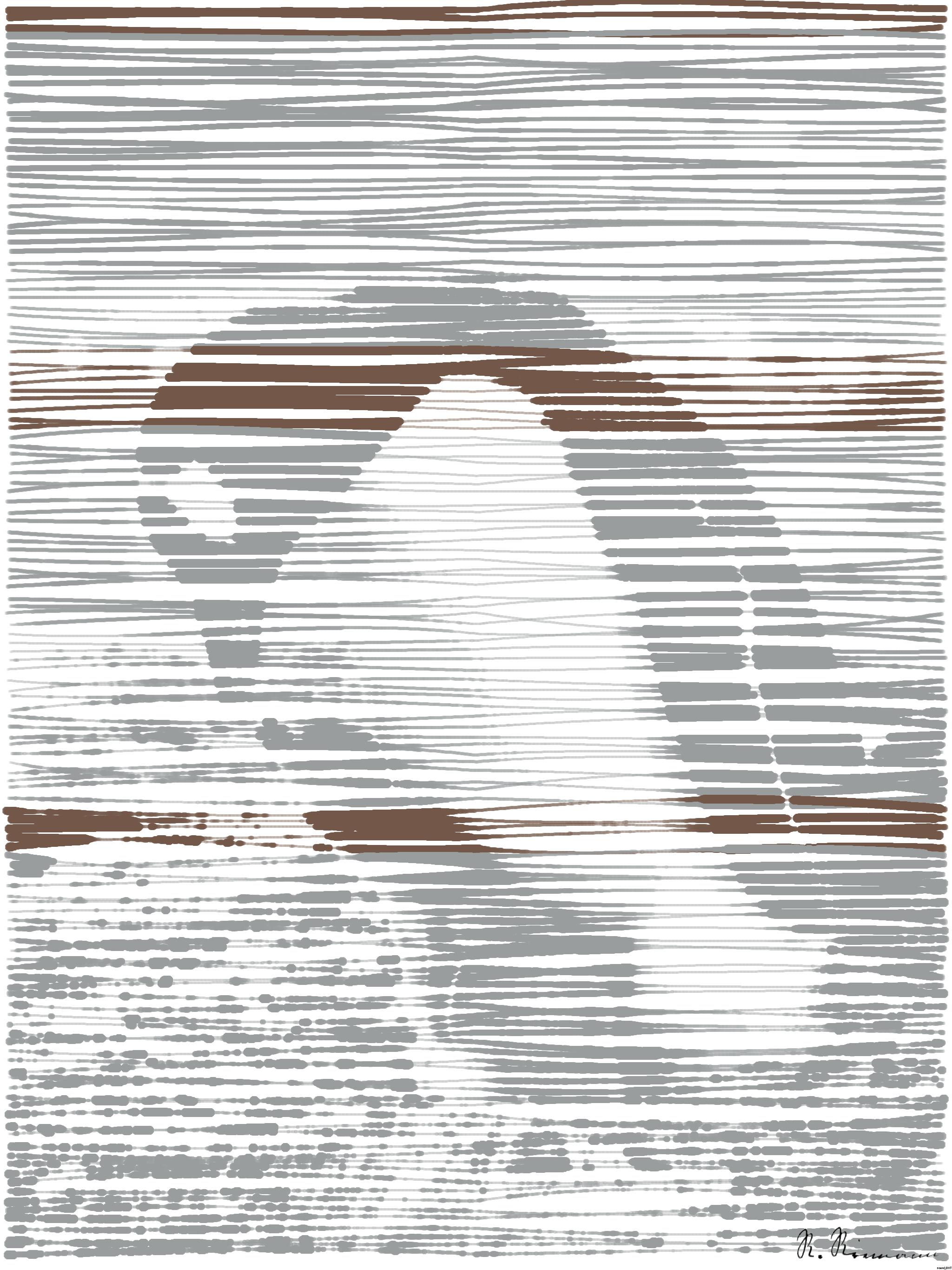 Drawn from photo on Pixabay: None AI Art