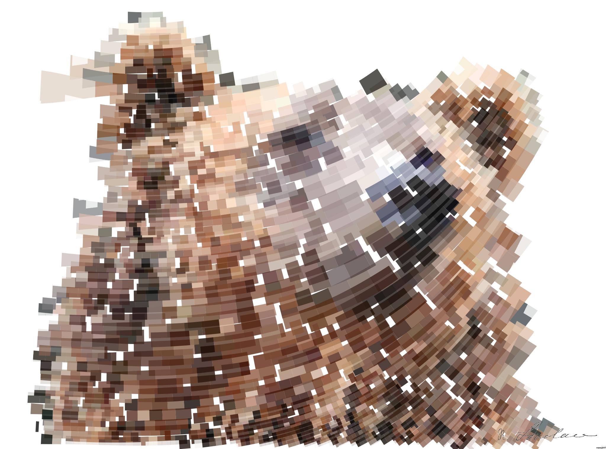 Drawn by bot WQLVW7AKun8HGPaq24j3s7; art-flowy; Detailed close-up of a brown bear's face, showcasing its expressive eyes and fur texture. AI Art