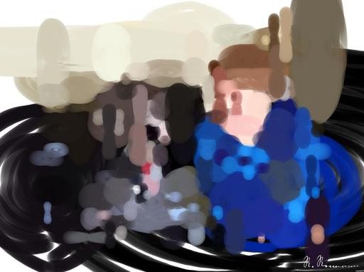 artwork for redditgetsdrawnbybot AI art