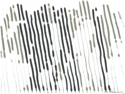 Drawn by bot ST4szEb9amSa8MHxD9pCKC; art-linewidth; A group of emperor penguins with their chicks on a snowy landscape showcasing family bonding in the wild. AI art