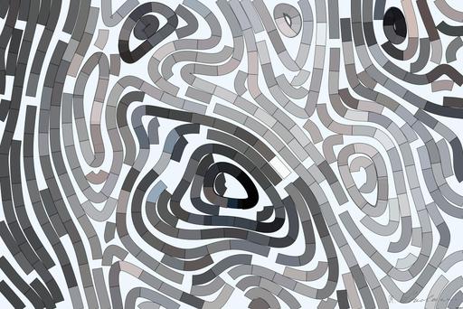 Drawn by bot m5TZoSuxoPAzrQkFpmHe5n; art-flowy; close-up photo of gray horse's eye AI art