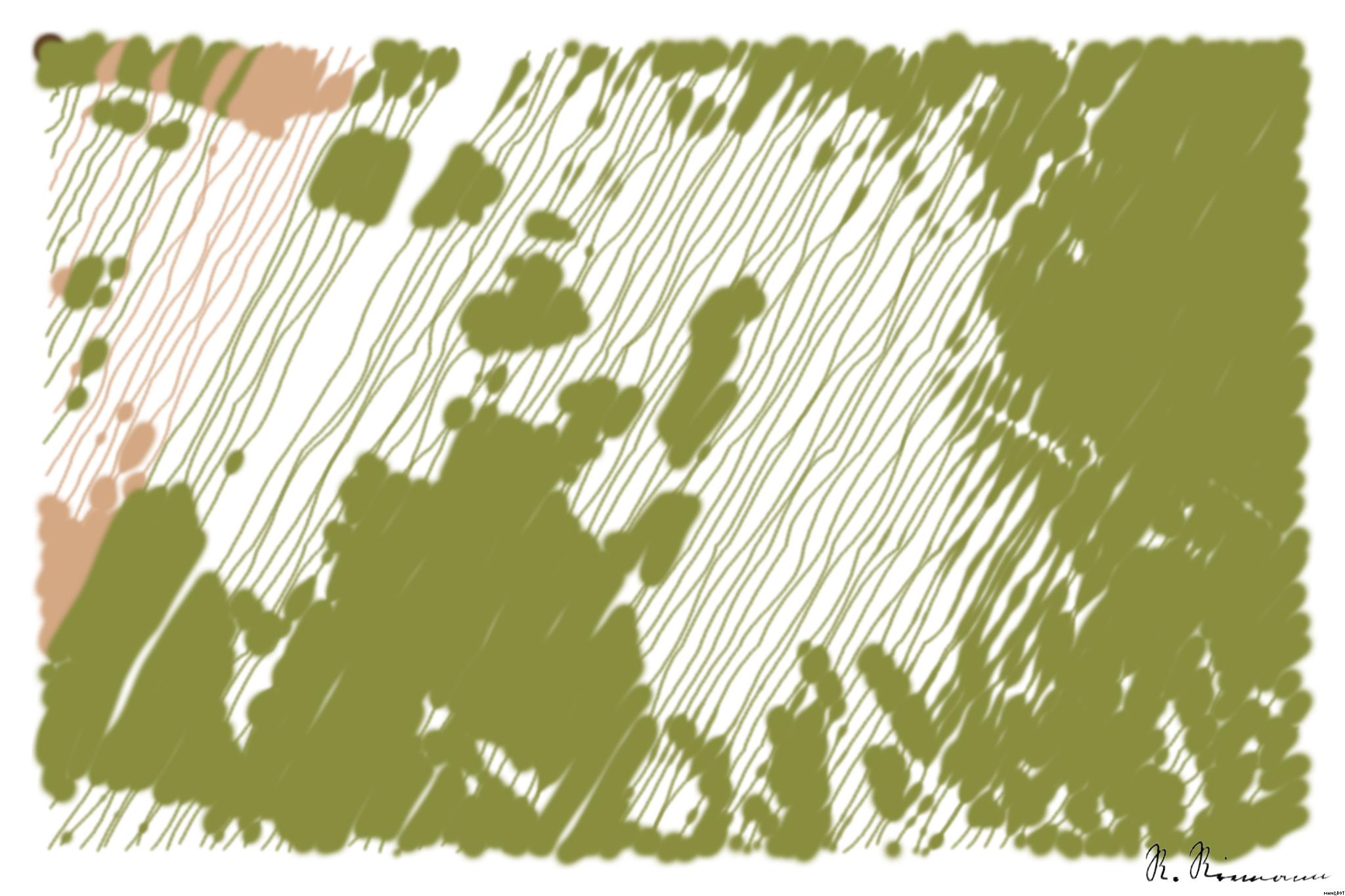 Drawn by bot boKkgUMZiqgj9kFAvFPDCJ; art-linewidth; A majestic grizzly bear standing near a pond in its natural habitat, full of life. AI Art