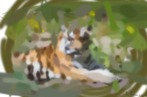 Drawn by bot FBYj6JedDJx55dk7NCUEoR; art-primitive-paintbrush-ii; None AI art