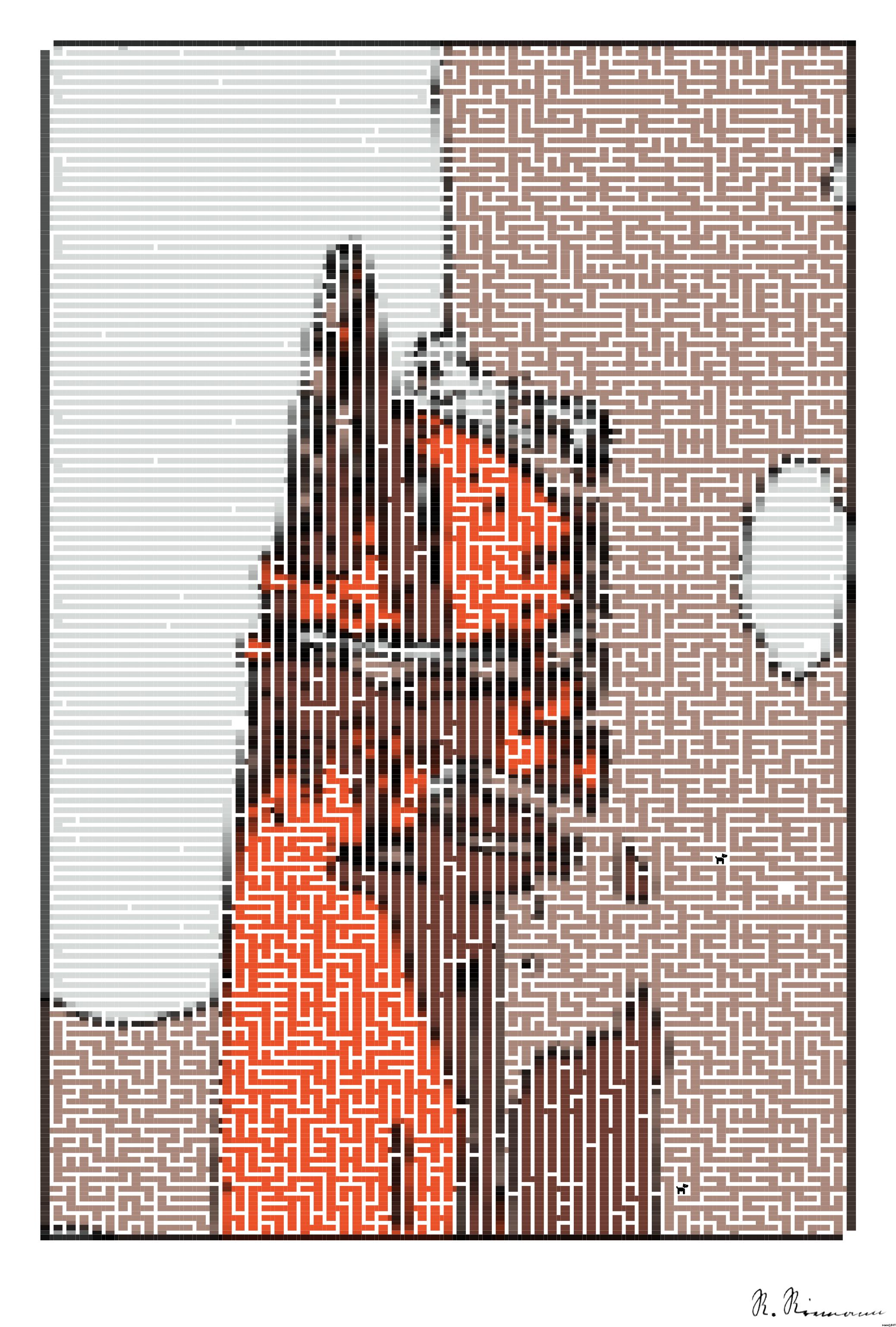 Drawn by bot EXGoKgtYGQqbNqDaw99vrw; art-amaze; green frog on red post AI Art