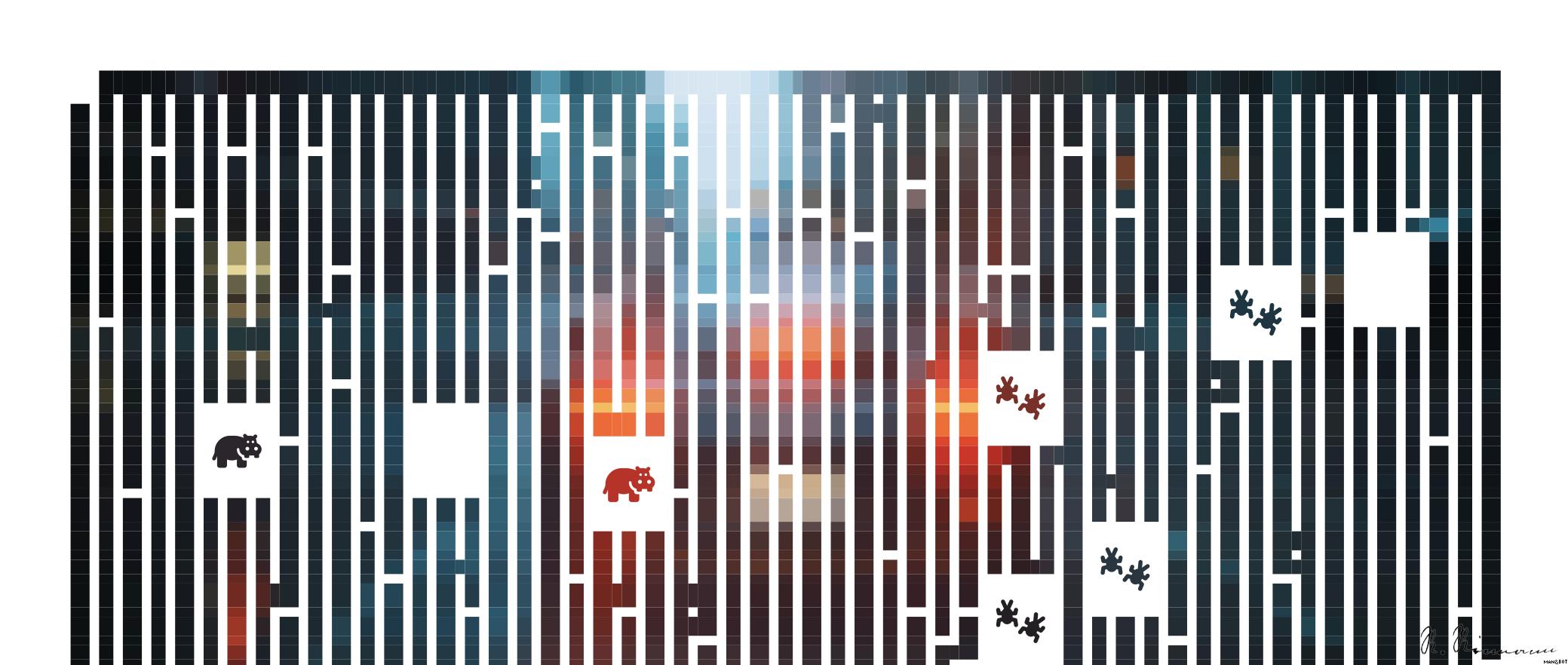 Drawn by bot QXM4wAyBp6MVBzZgUPA3sn; art-amaze; gray Porsche car on road AI Art