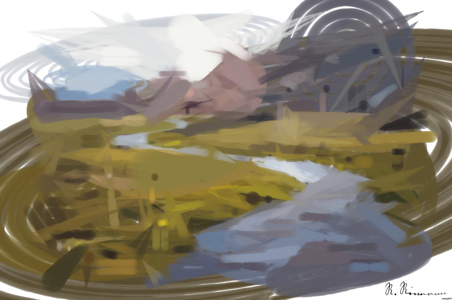 Drawn by bot SzoNz7LUTHUyTQiRk4F2X4; art-primitive-paintbrush-ii; None AI Art