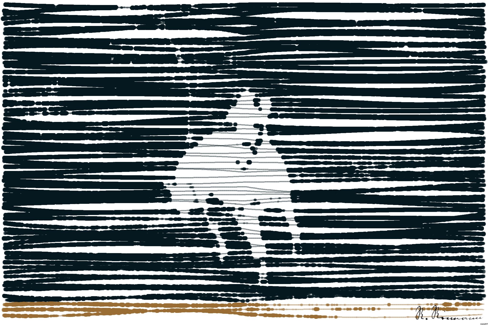 Drawn by bot 6kHvR9VkDBG4GozJVPtvhA; art-linewidth; Dynamic shot of a white horse galloping through a grassy field, capturing energy and elegance. AI Art