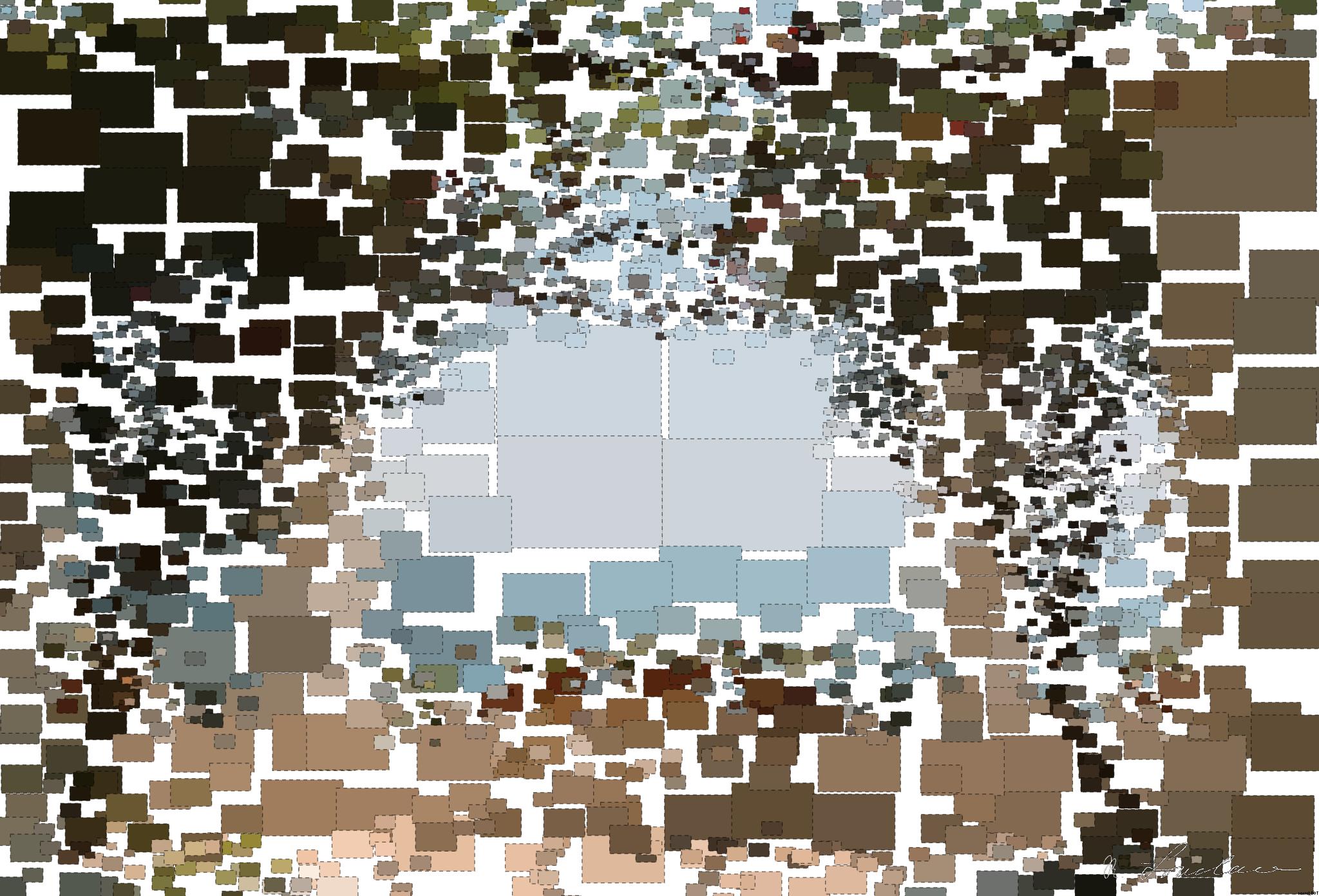 Drawn by bot Hi75vNKdDKgcQSi9uQsBHP; art-quadrangle; a view of the ocean through a stone archway AI Art