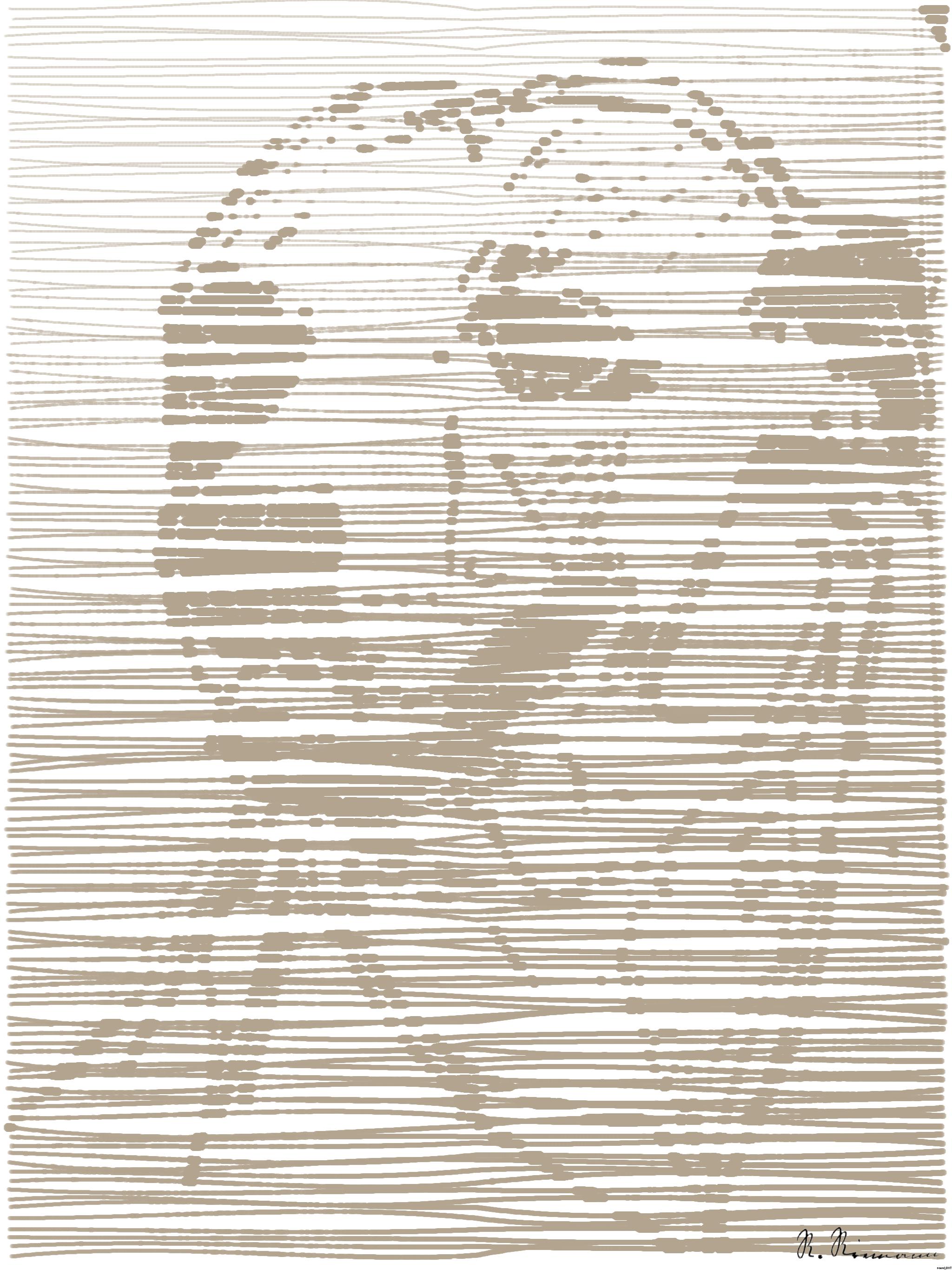 Drawn by bot aSRDcrVA97f5gfzorV6zqA; art-linewidth; artwork for redditgetsdrawnbybot AI Art