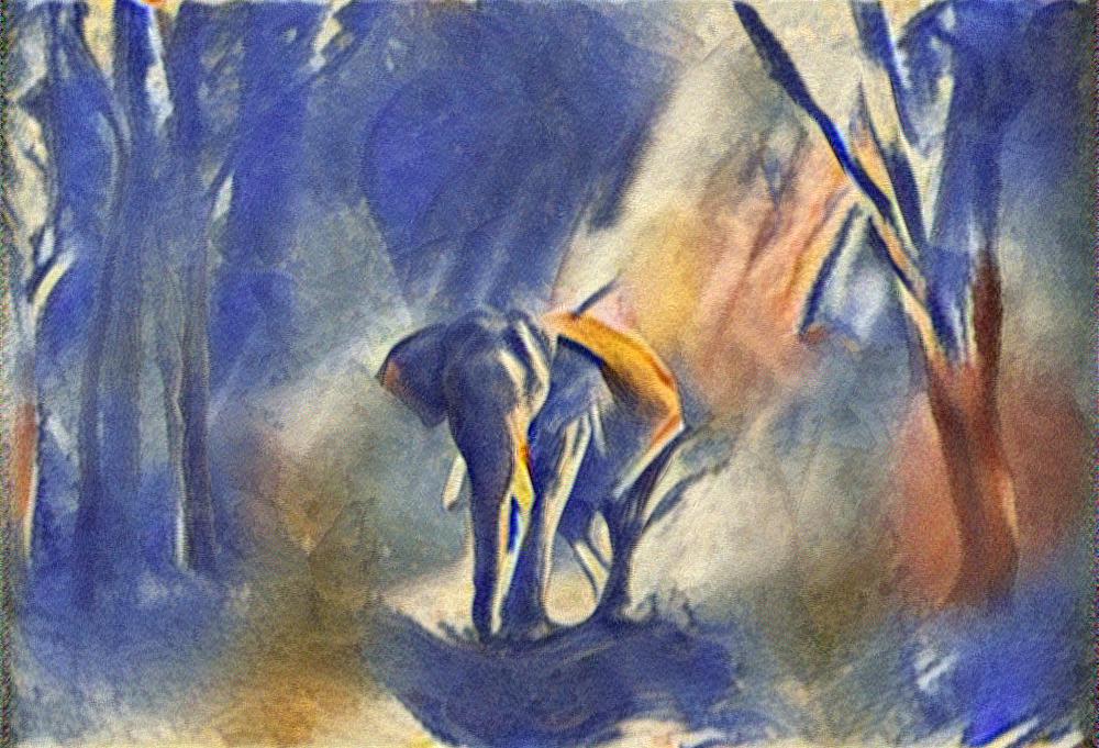 from CC0 photo AI Art