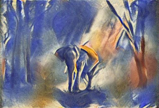 from CC0 photo AI art