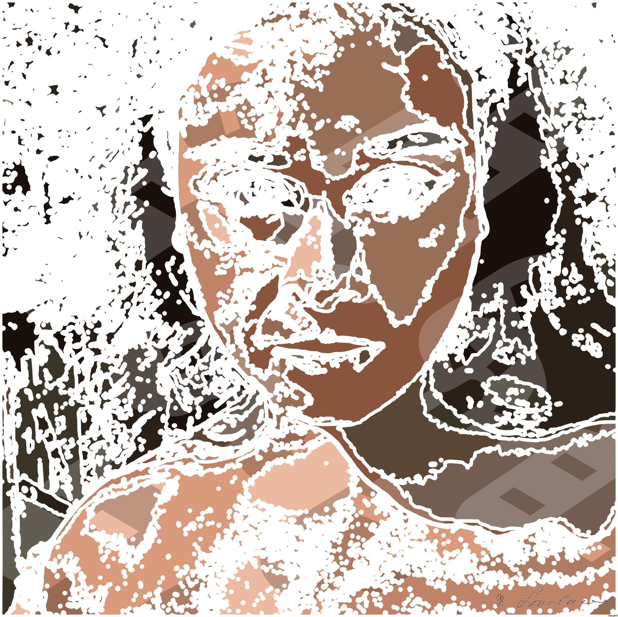Drawn by bot RhfYFmpx55RYA9ihnz8MxY; art-bloby; artwork for redditgetsdrawnbybot AI Art