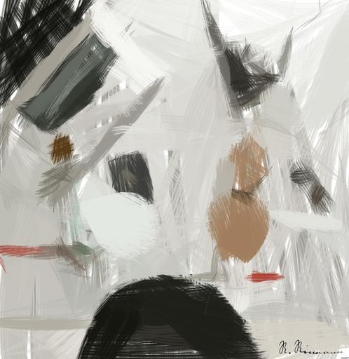 Drawn by bot Jb3yUe2qvCLRmRvA6C8xQZ; art-primitive-paintbrush-ii; Hand on map with camera, passport, laptop, and coffee, perfect for travel planning inspiration. AI art