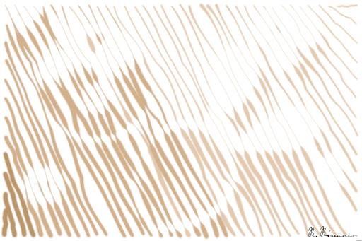 Drawn from photo on Unsplash: a white bunny ears headband next to a bowl of eggs AI art