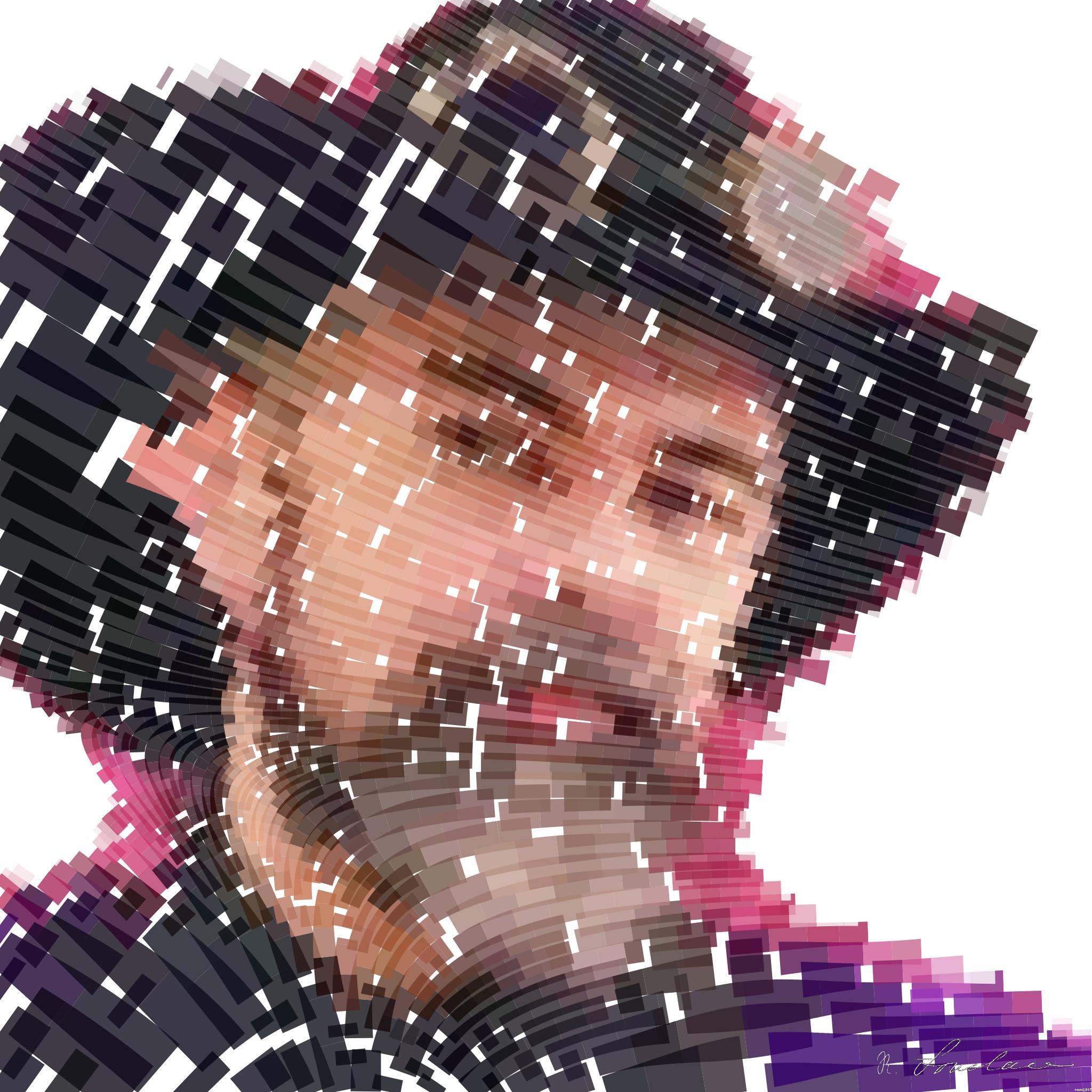 Drawn by bot bYxgE6VJkyCqv5USvQujET; art-flowy; artwork for redditgetsdrawnbybot AI Art